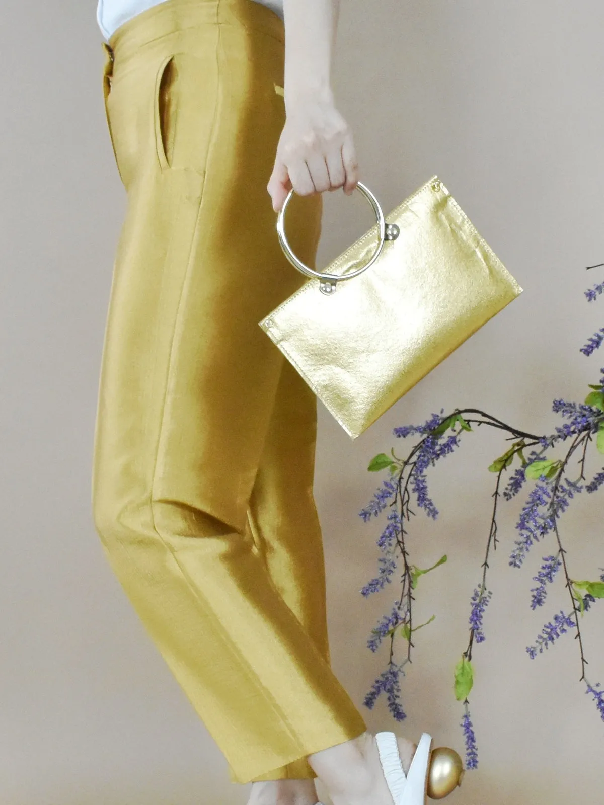 Ring Clutch, Gold