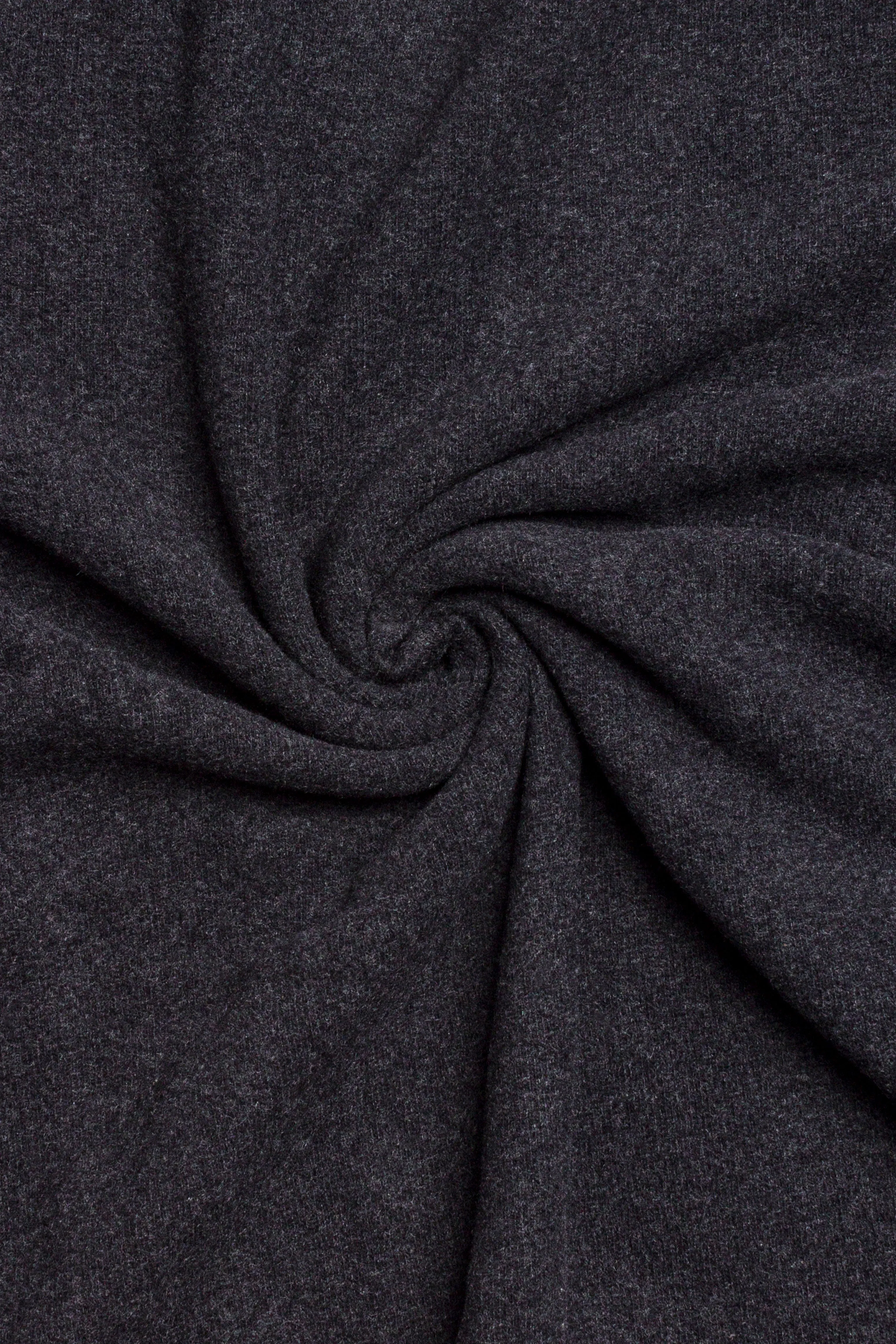 Rocco Brushed Cotton Hoodie Charcoal Grey