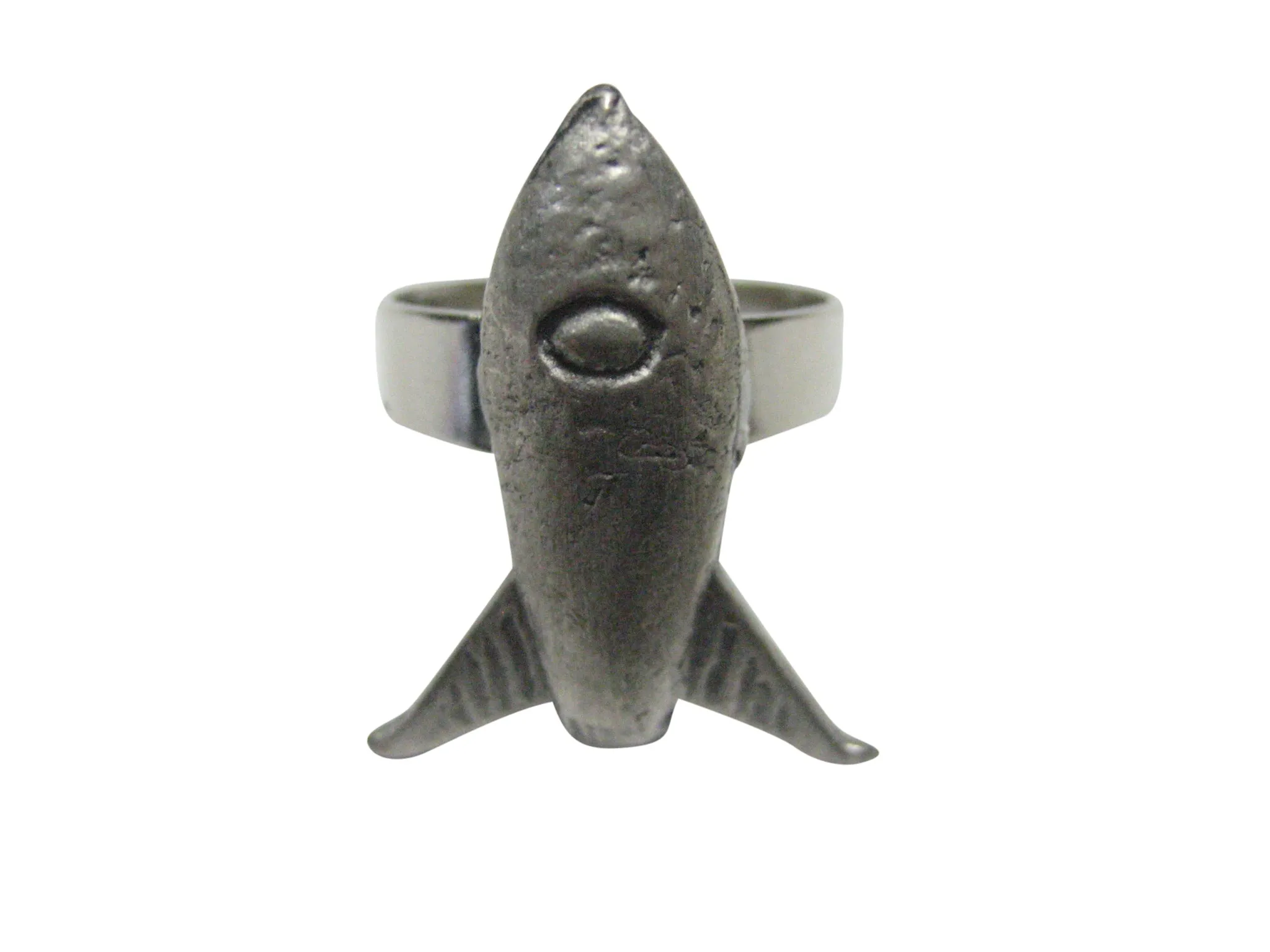 Rocket Space Ship Adjustable Size Fashion Ring