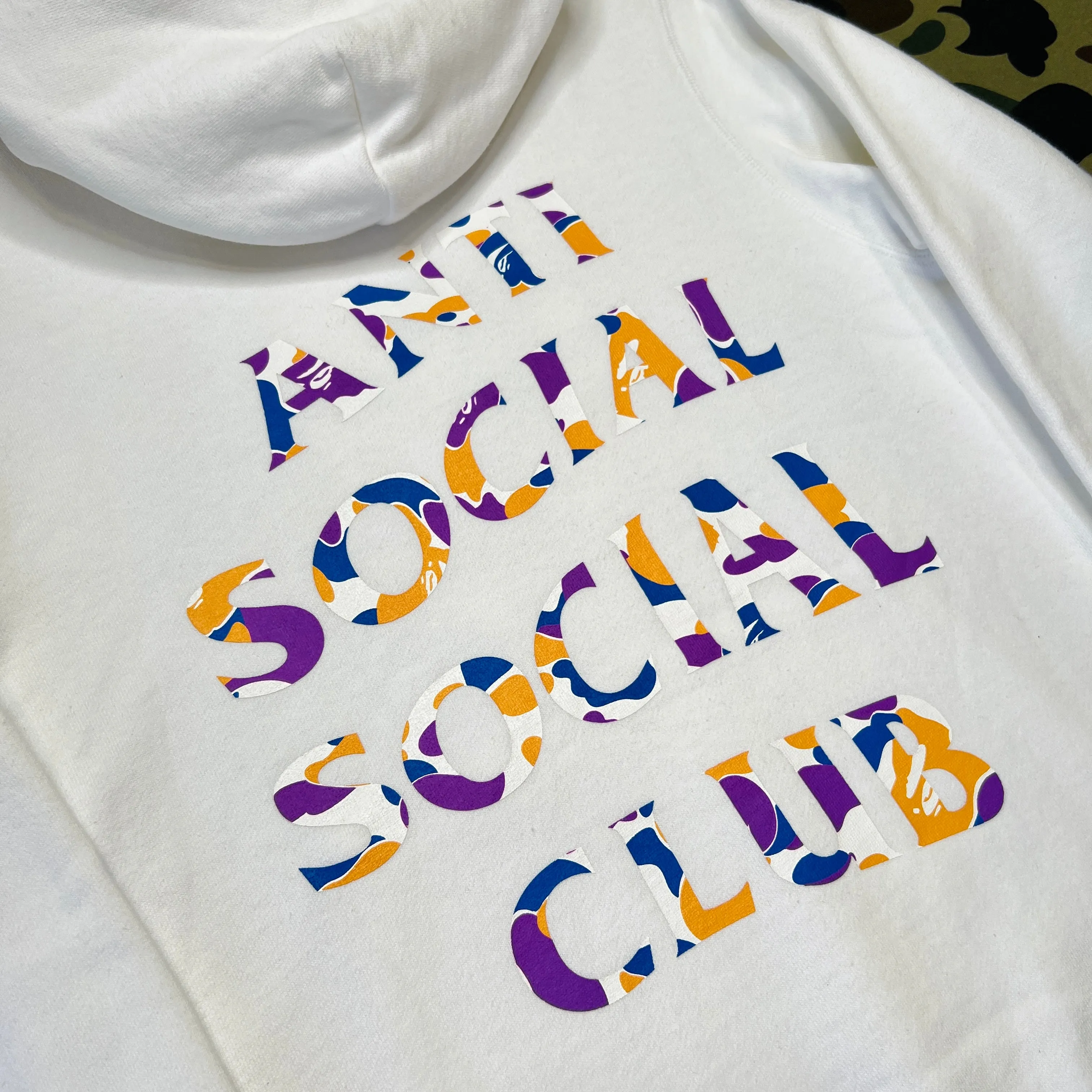 [S] Bape x ASSC Collab LA Hoodie