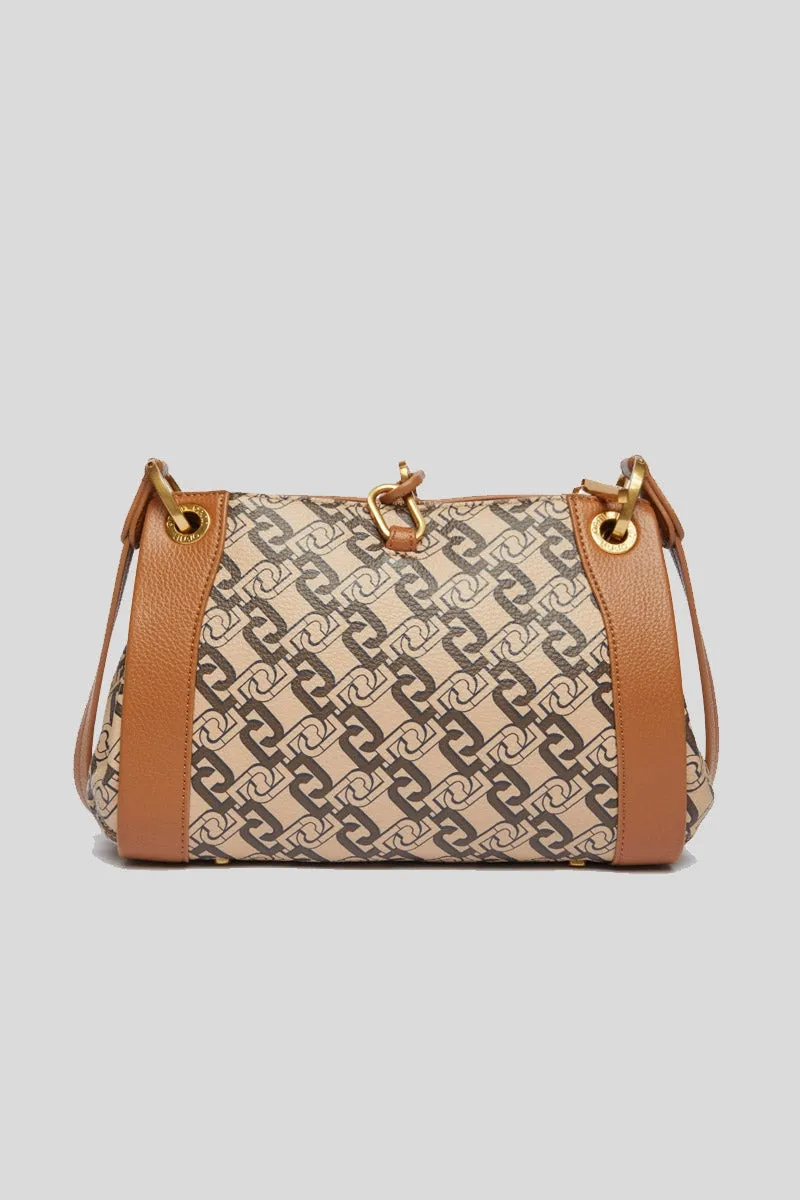 S Crossbody - Logo Chain Natural/Dee
