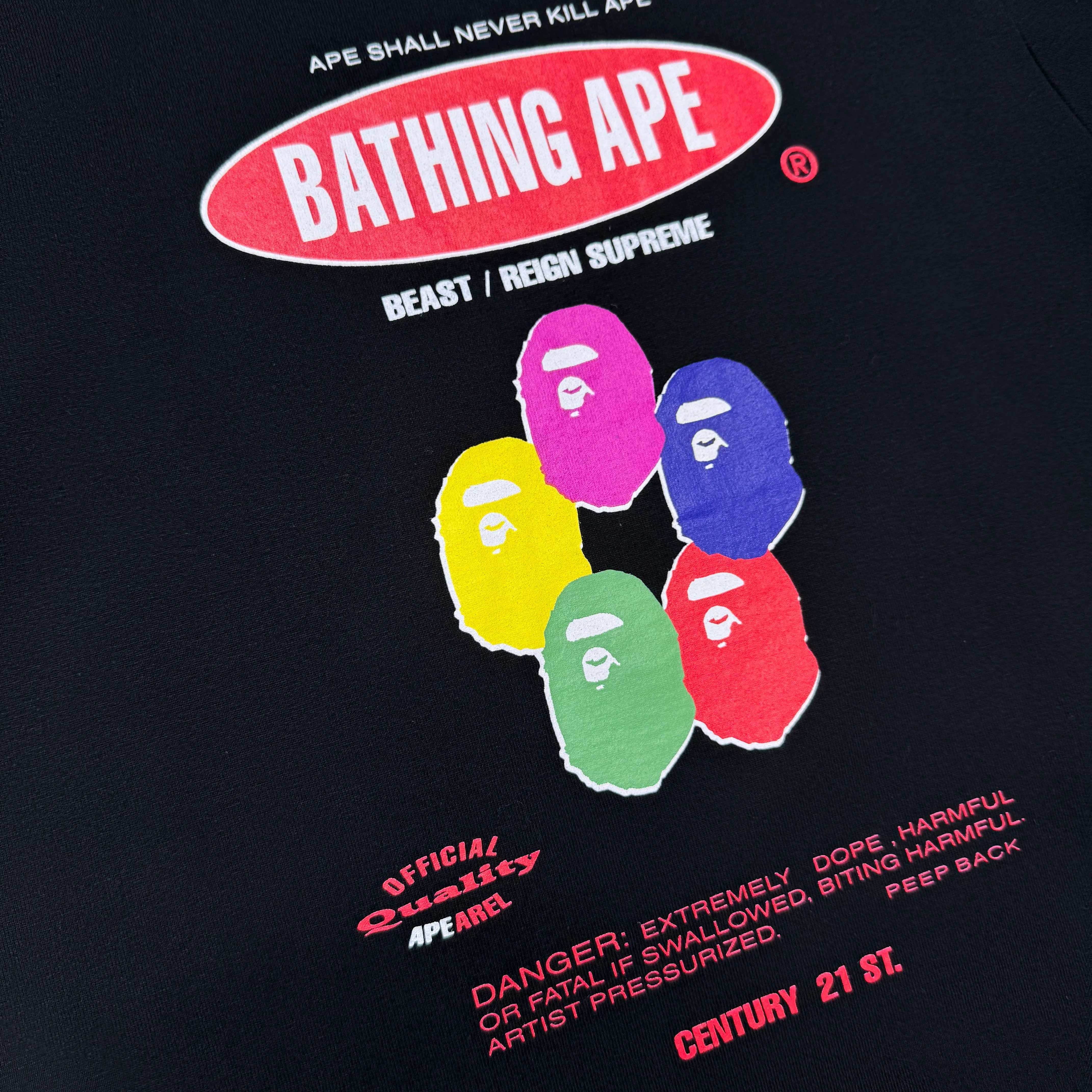 [S] DS Bape x STASH Collab Spray Paint Tee