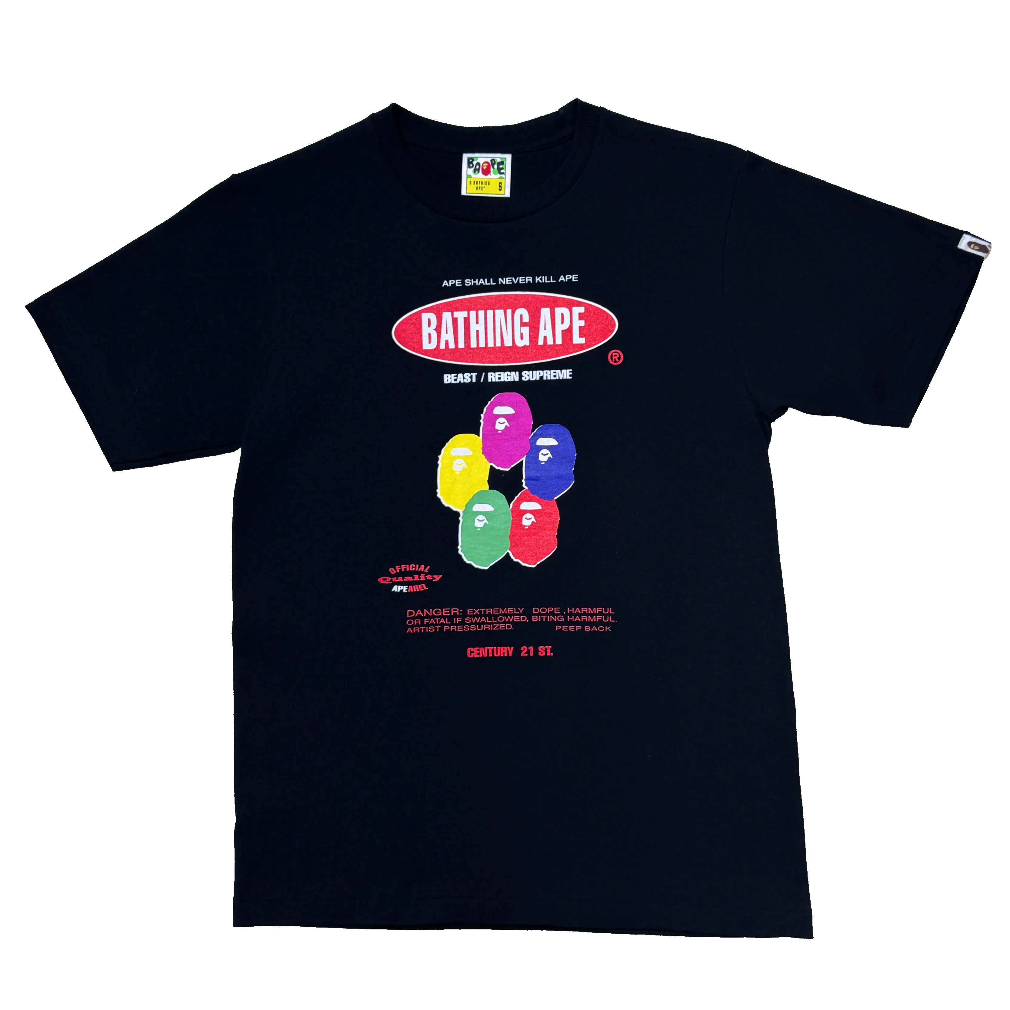 [S] DS Bape x STASH Collab Spray Paint Tee