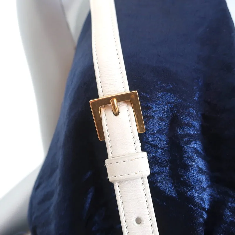 Saint Laurent Lulu Small Crossbody Bag Cream Leather