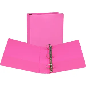 Samsill Fashion Color Round Ring Presentation View Binders