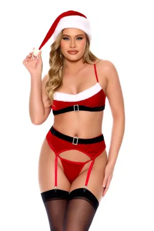 Santa's Cheerful Helper Lingerie Set