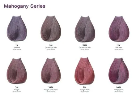 Satin hair color 6MV Mahongany Violet 3 oz sale