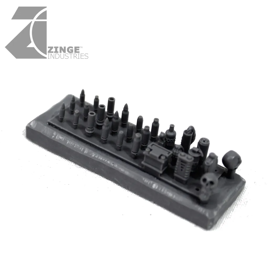 Sci-Fi & Modern Day Sprue - Basing Details Models