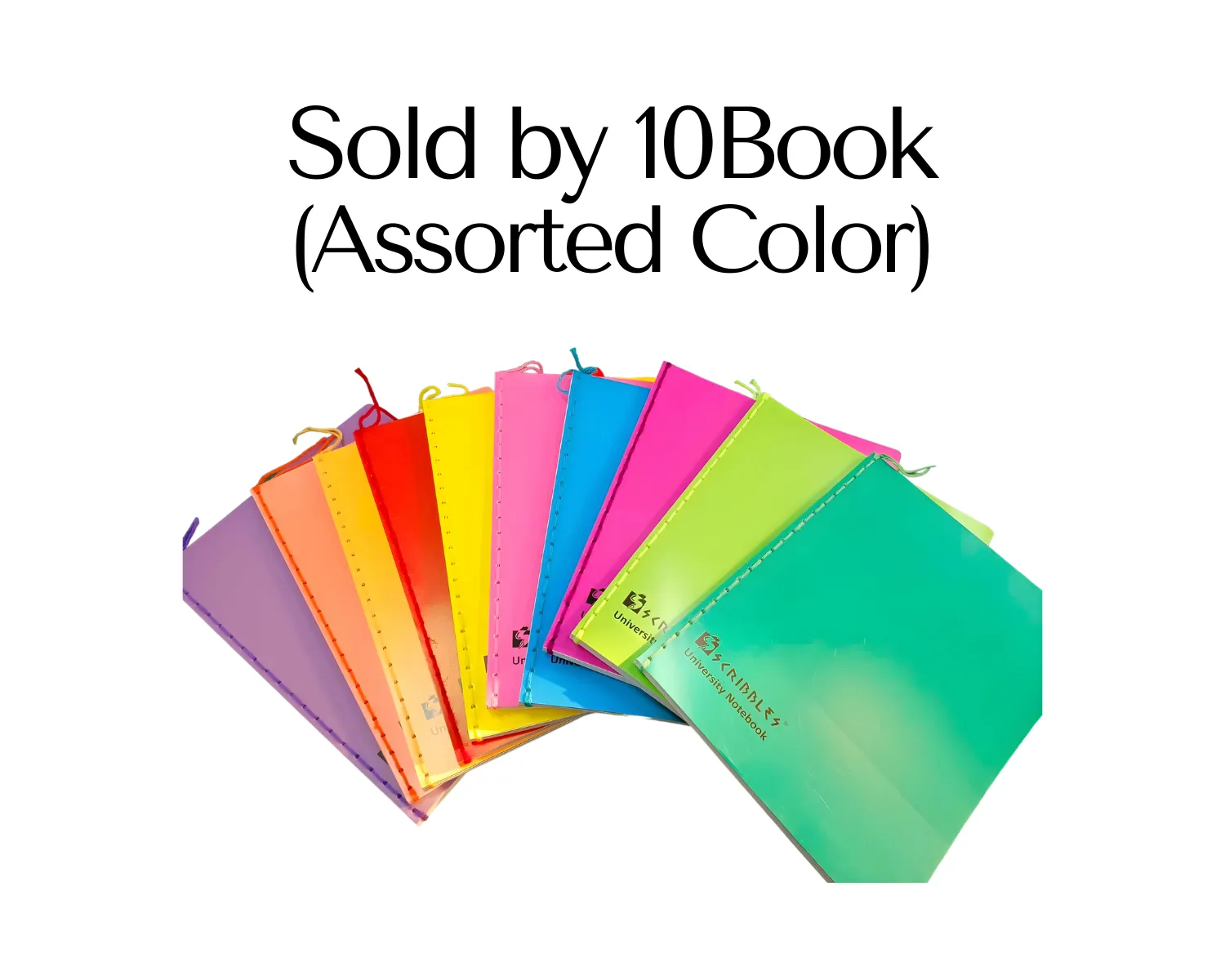 Scribbles University Notebook 10pcs