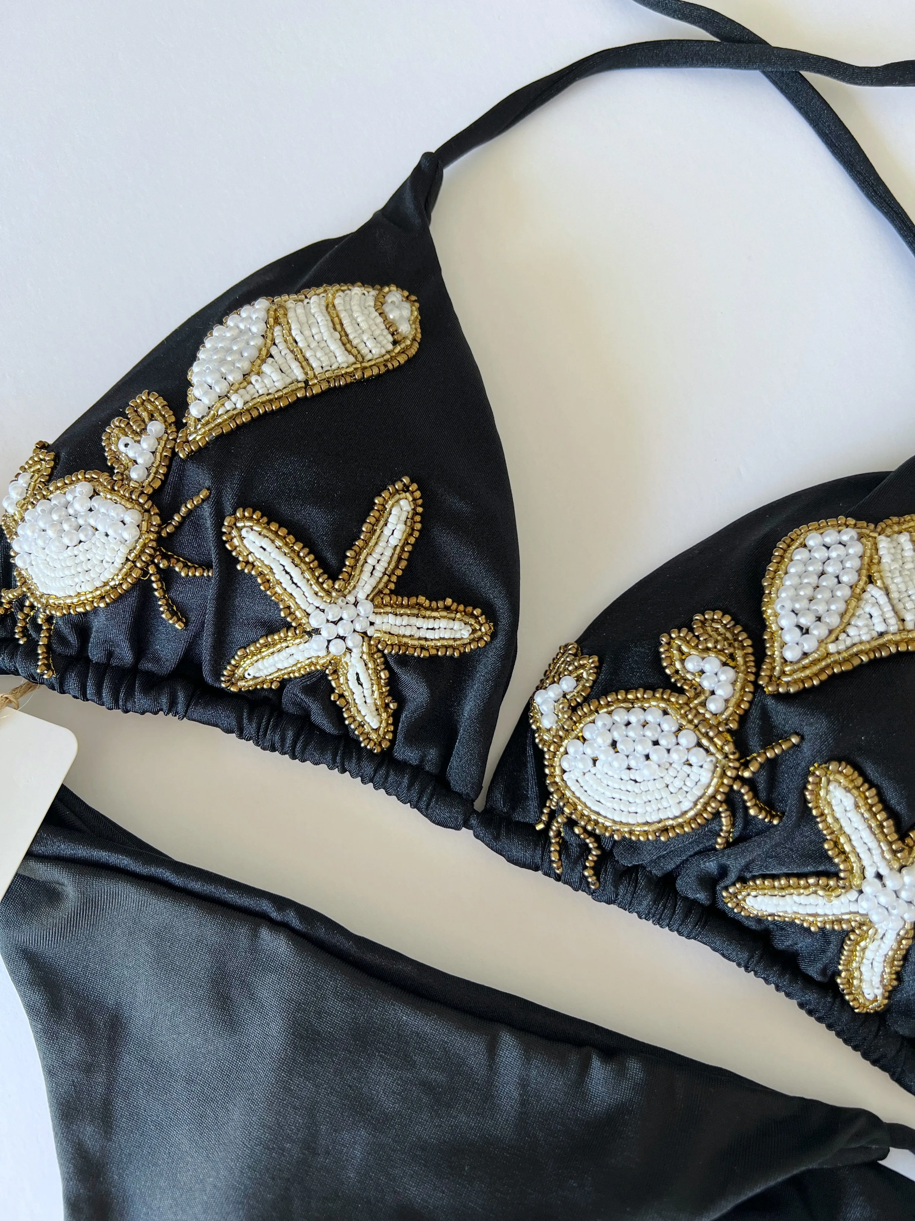 Sea Lover Handmade Beaded Bikini Set