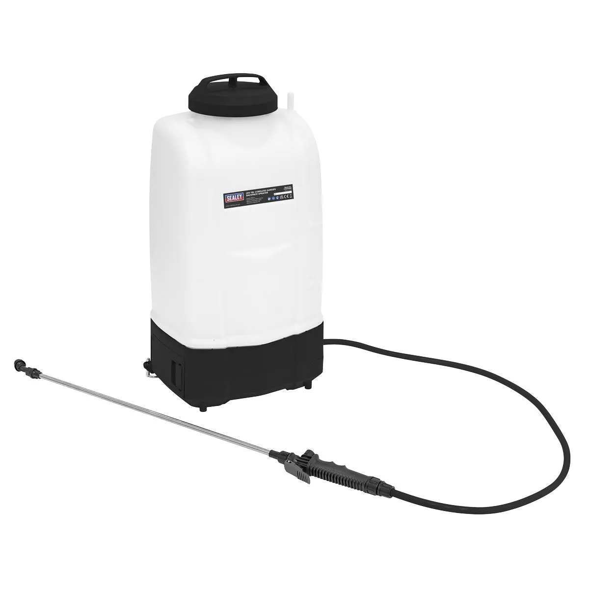 Sealey Cordless Garden Backpack Sprayer 20V SV20 Series 15L - Body Only