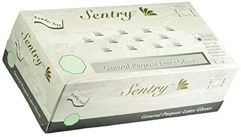 Sentry Latex Gloves