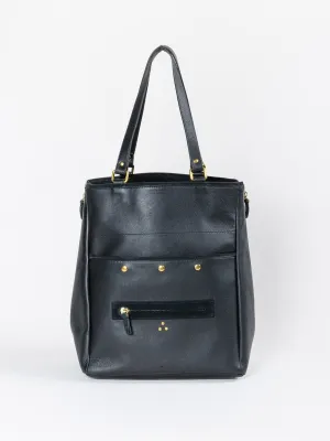 serge tote - black