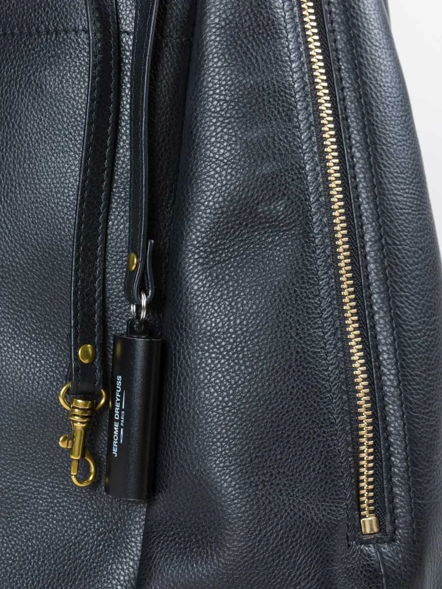 serge tote - black