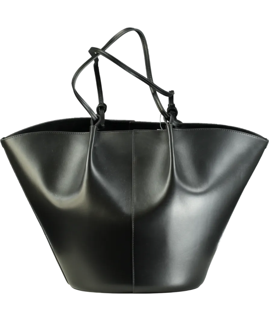 Sezane Black Mara Tote Bag
