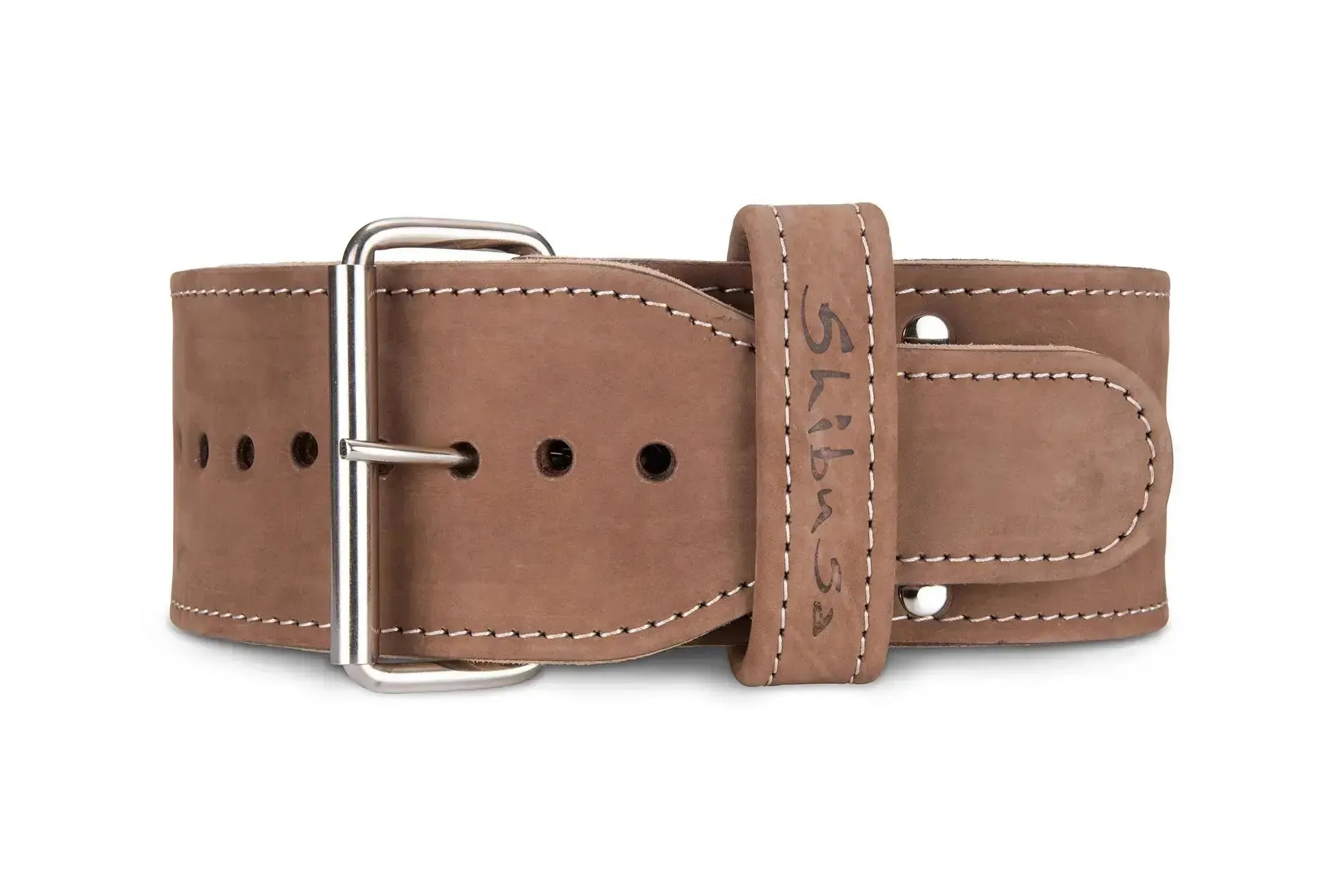 Shibusa Brown Leather Single Prong Belt