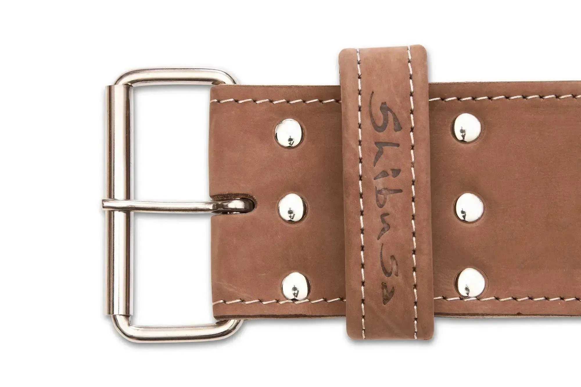 Shibusa Brown Leather Single Prong Belt