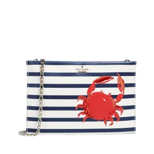 Shore Thing Crab Stripe Sima Crossbody Bag