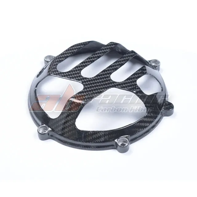 Side Engine Generator Clutch Case Cover Fairing ( Dry Clutch ) For Ducati Streetfighter/S/848 2009 2015 Carbon Fiber
