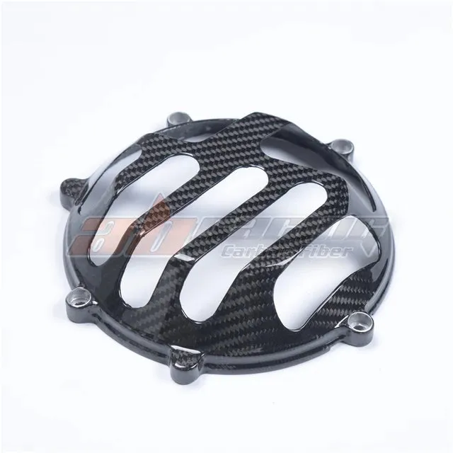Side Engine Generator Clutch Case Cover Fairing ( Dry Clutch ) For Ducati Streetfighter/S/848 2009 2015 Carbon Fiber