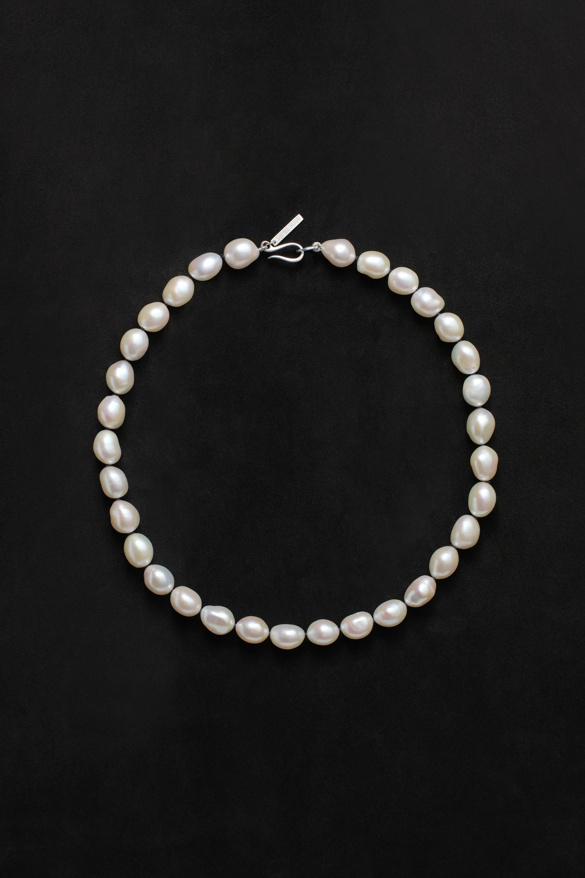 SIMPLE BAROQUE PEARL COLLAR