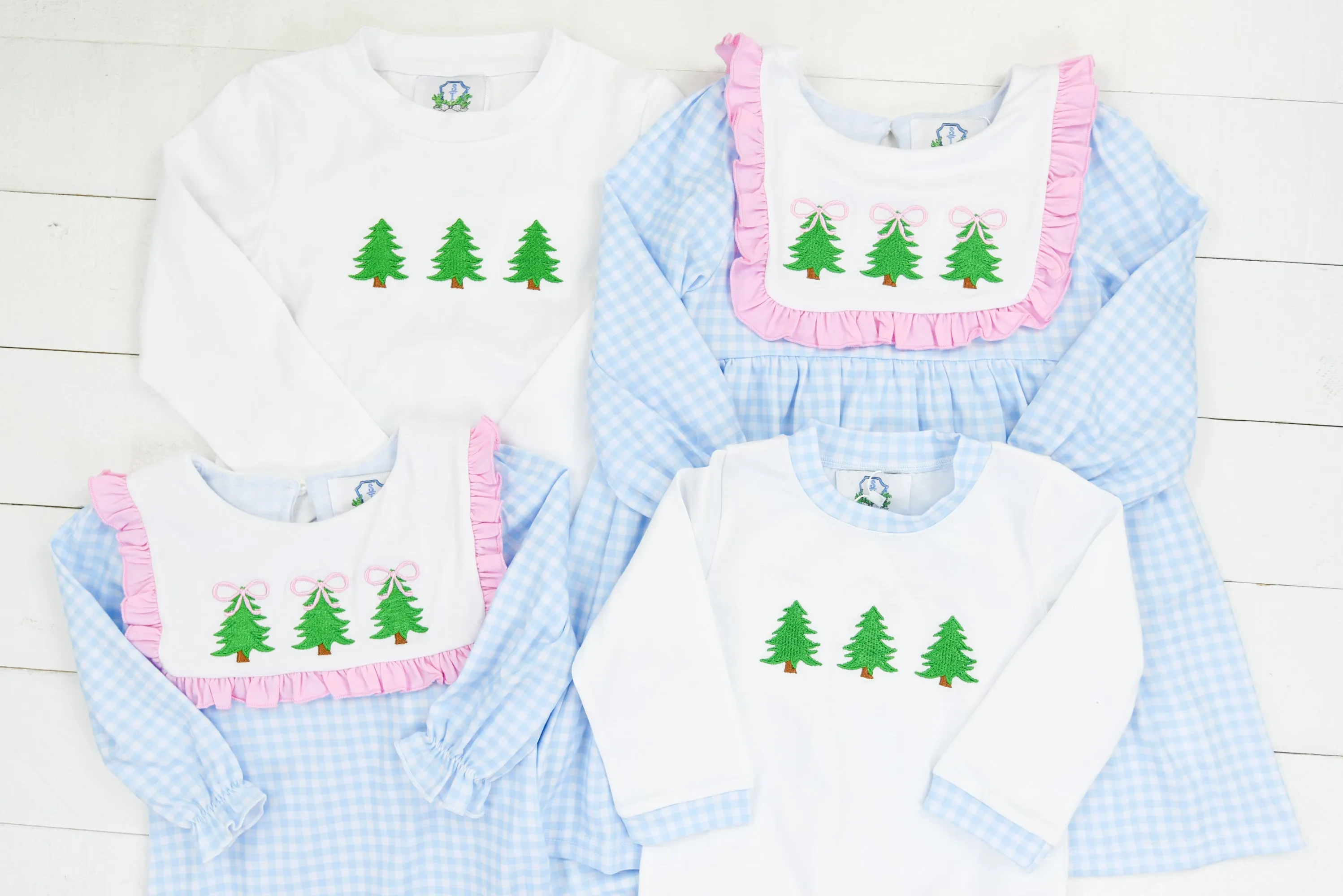 Simple Christmas Tree Romper