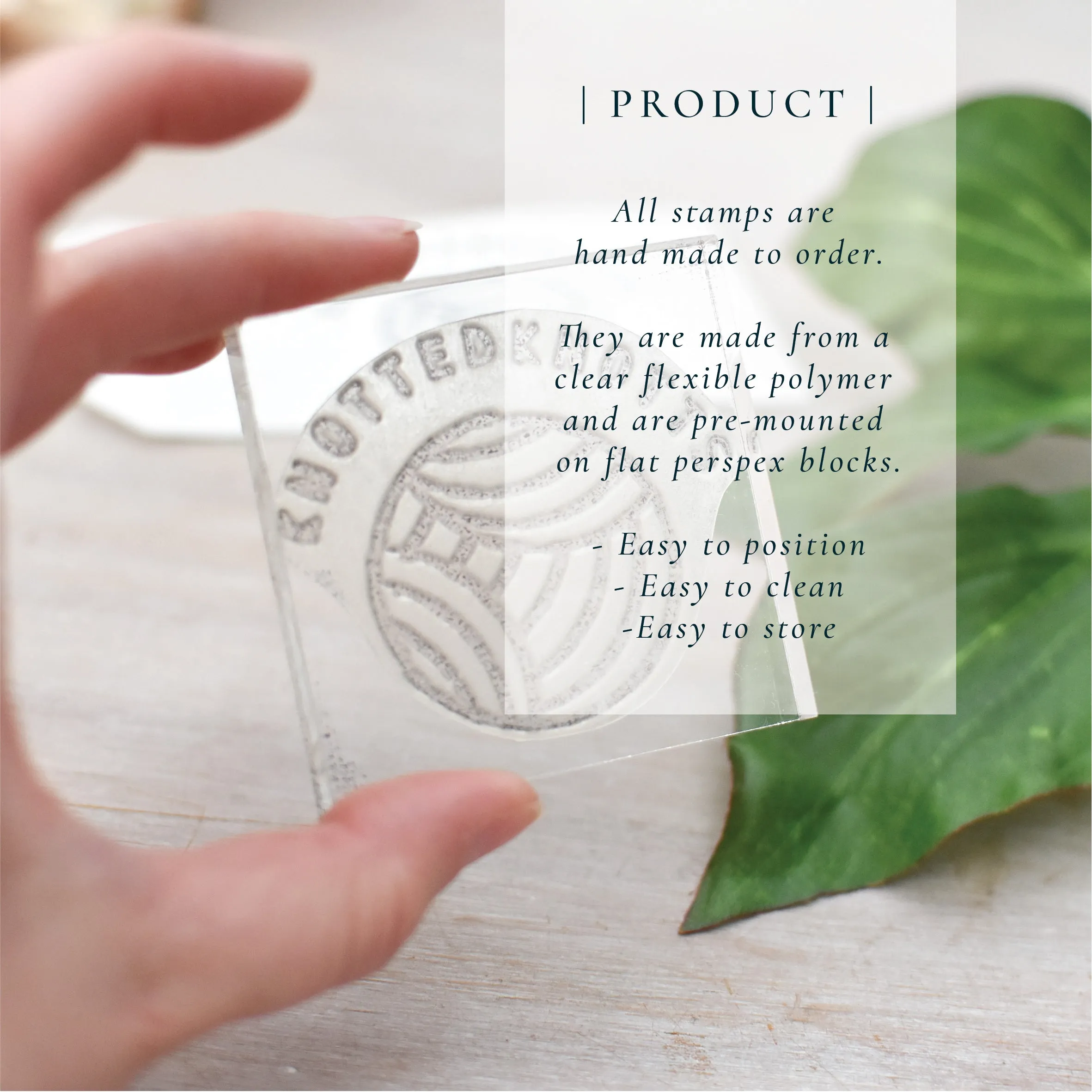 Simple Custom Book Stamp | Ex Libris
