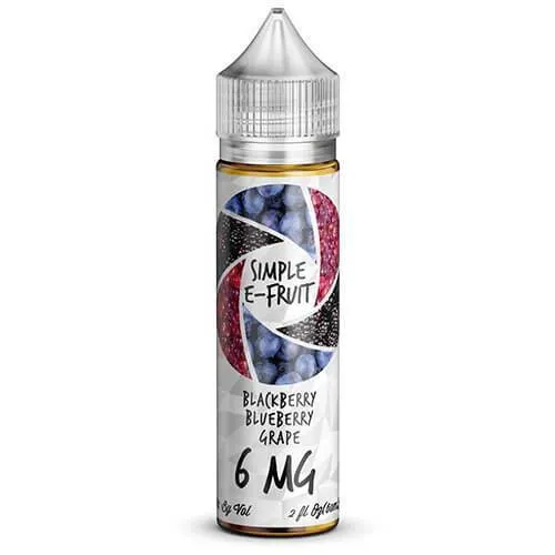 Simple E-Fruit - Blackberry Blueberry Grape