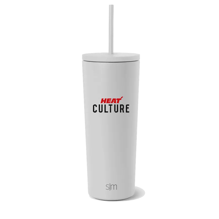 Simple Modern HEAT Culture 24oz White Summit Bottle