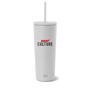 Simple Modern HEAT Culture 24oz White Summit Bottle