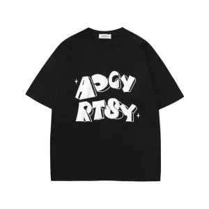 Simple Pentagram Graphic T-Shirt