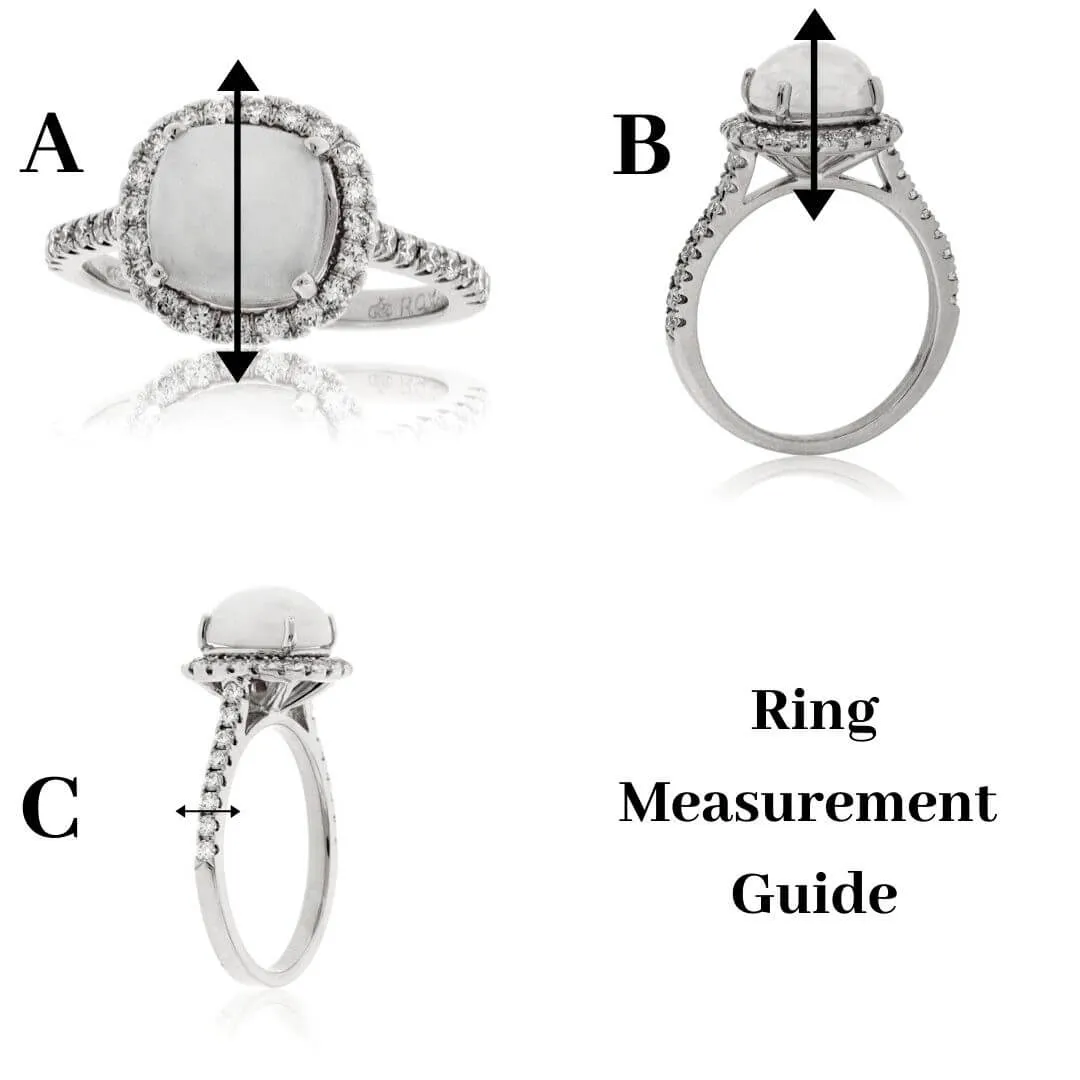 Simple Semi Mount Diamond Ring