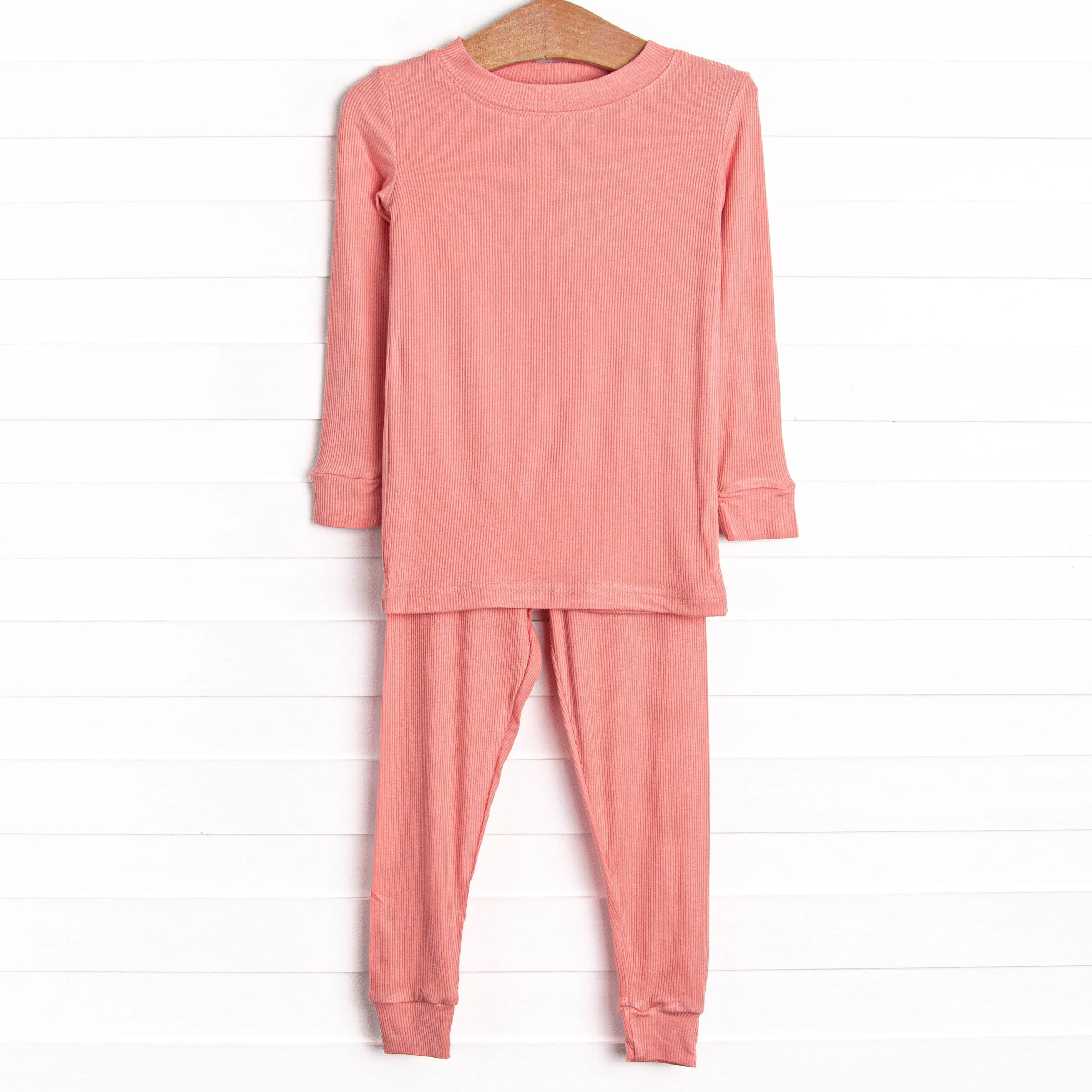 Simple Slumber Bamboo Pajama Set, Rose Petal