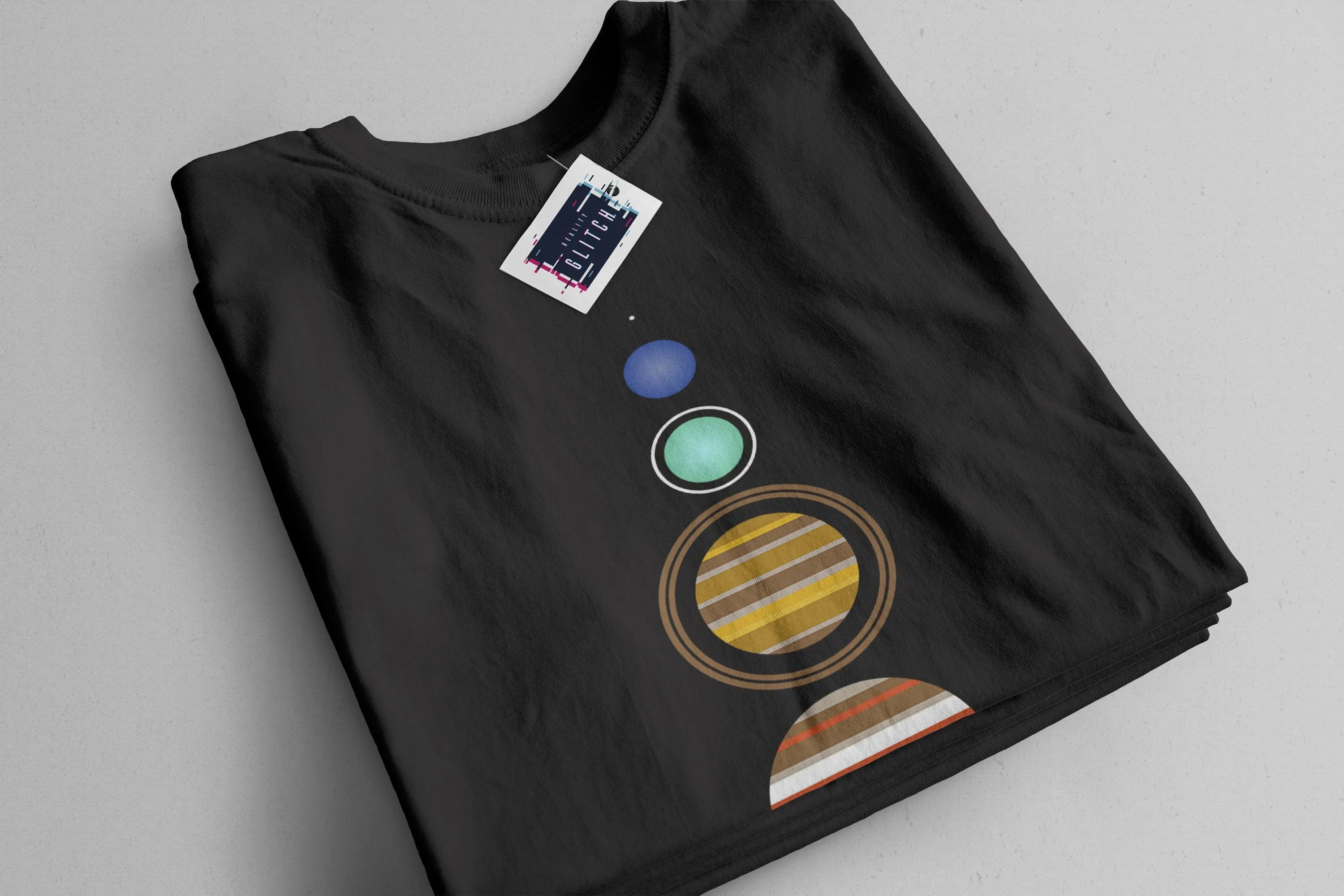 Simple Solar System Mens T-Shirt