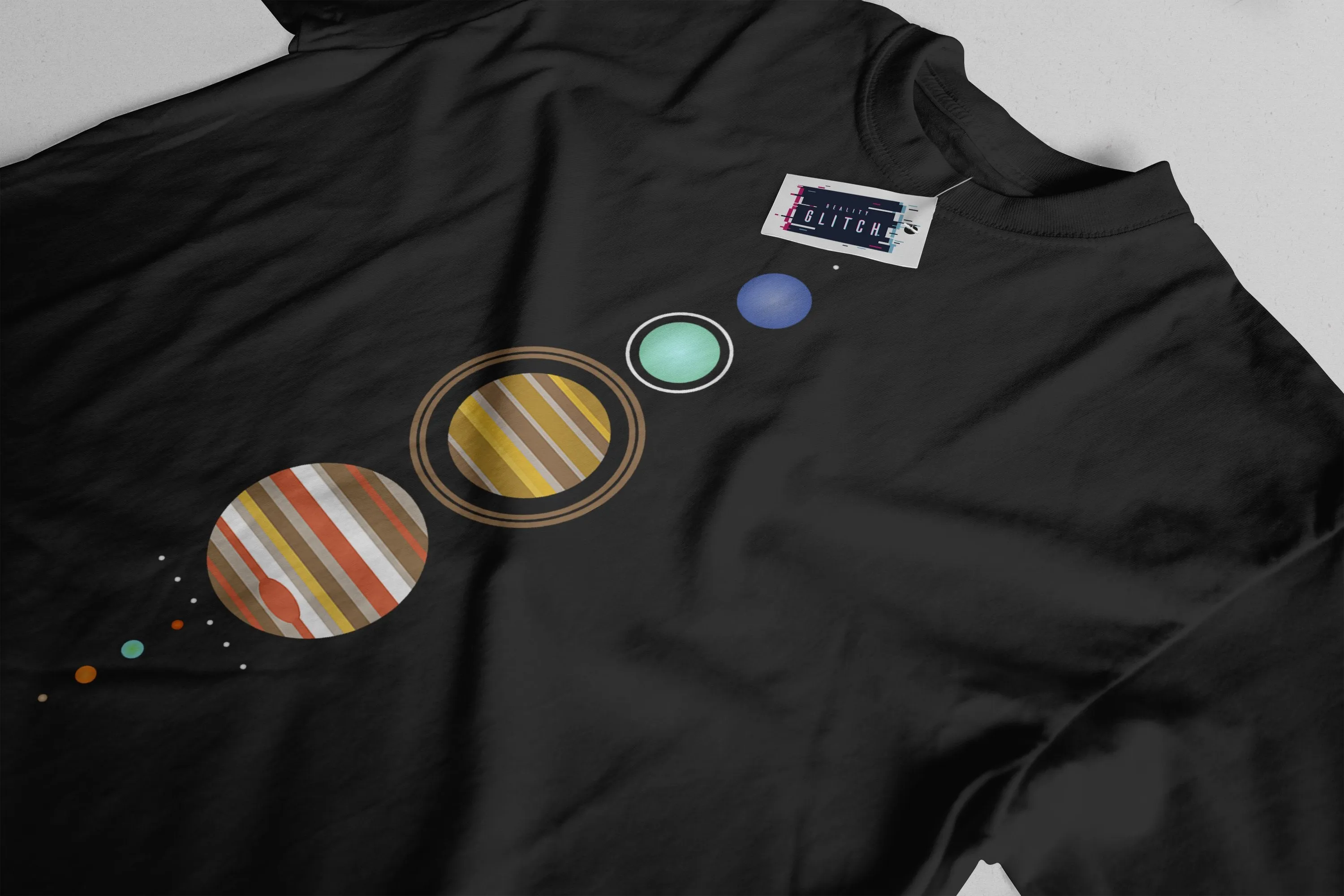 Simple Solar System Mens T-Shirt