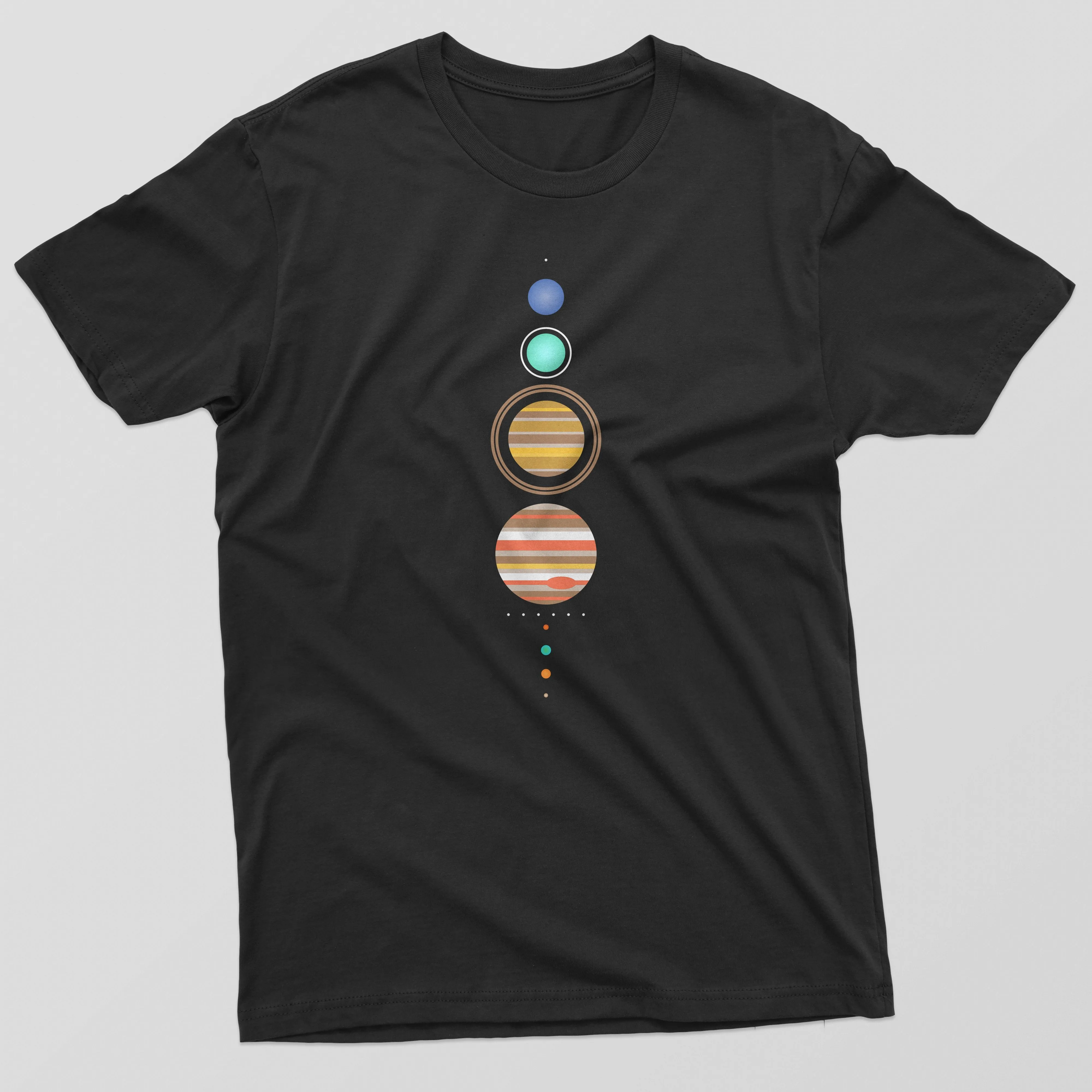 Simple Solar System Mens T-Shirt