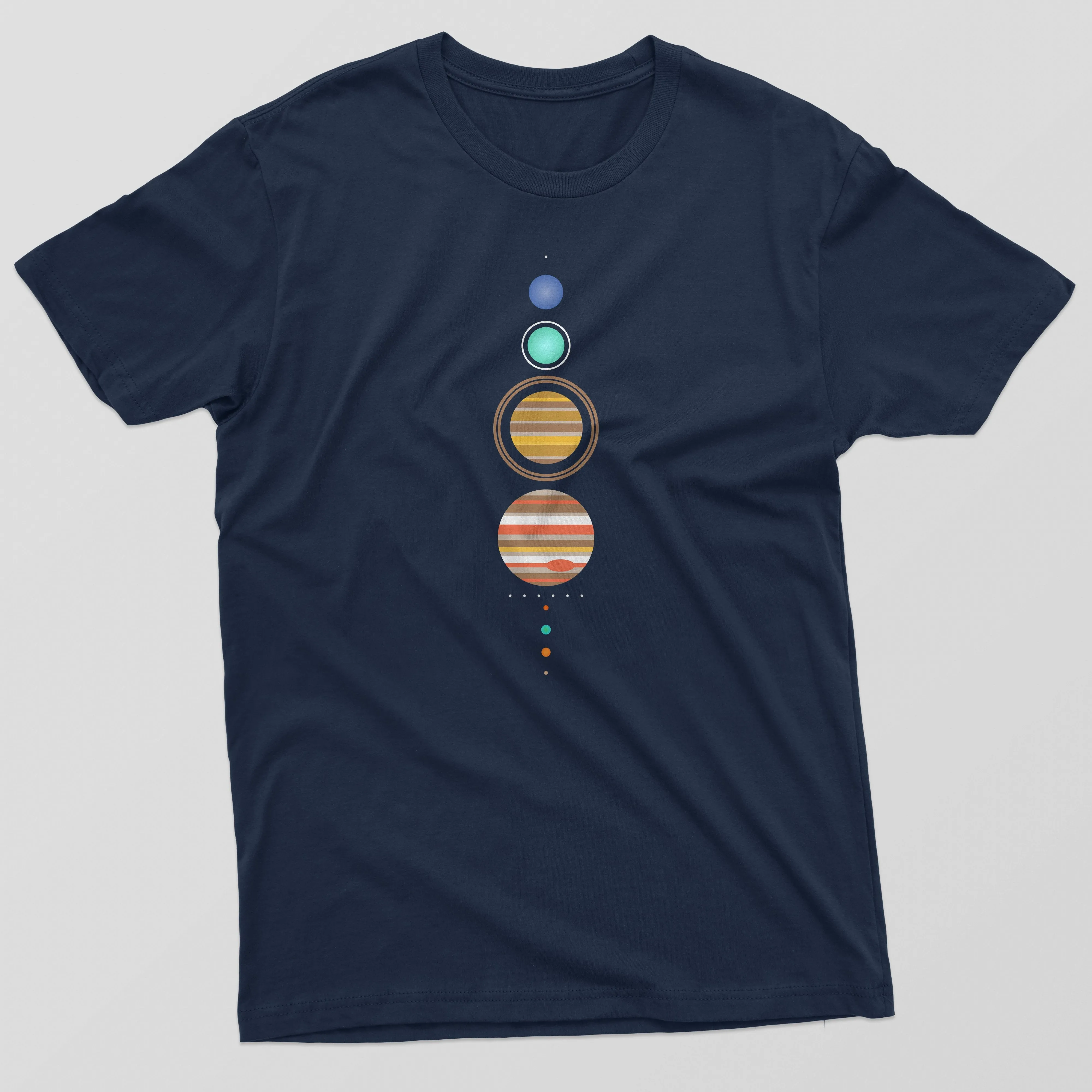 Simple Solar System Mens T-Shirt