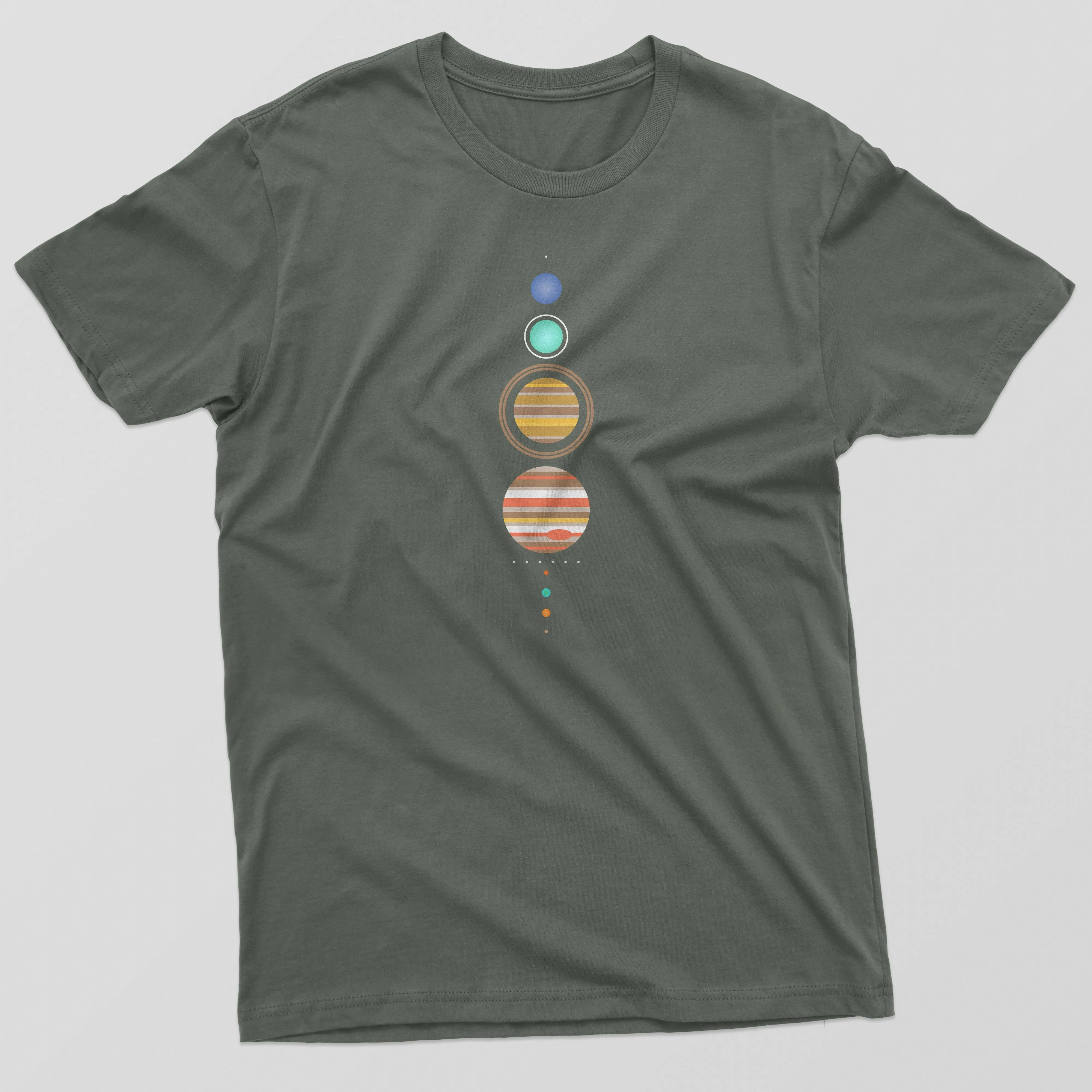 Simple Solar System Mens T-Shirt