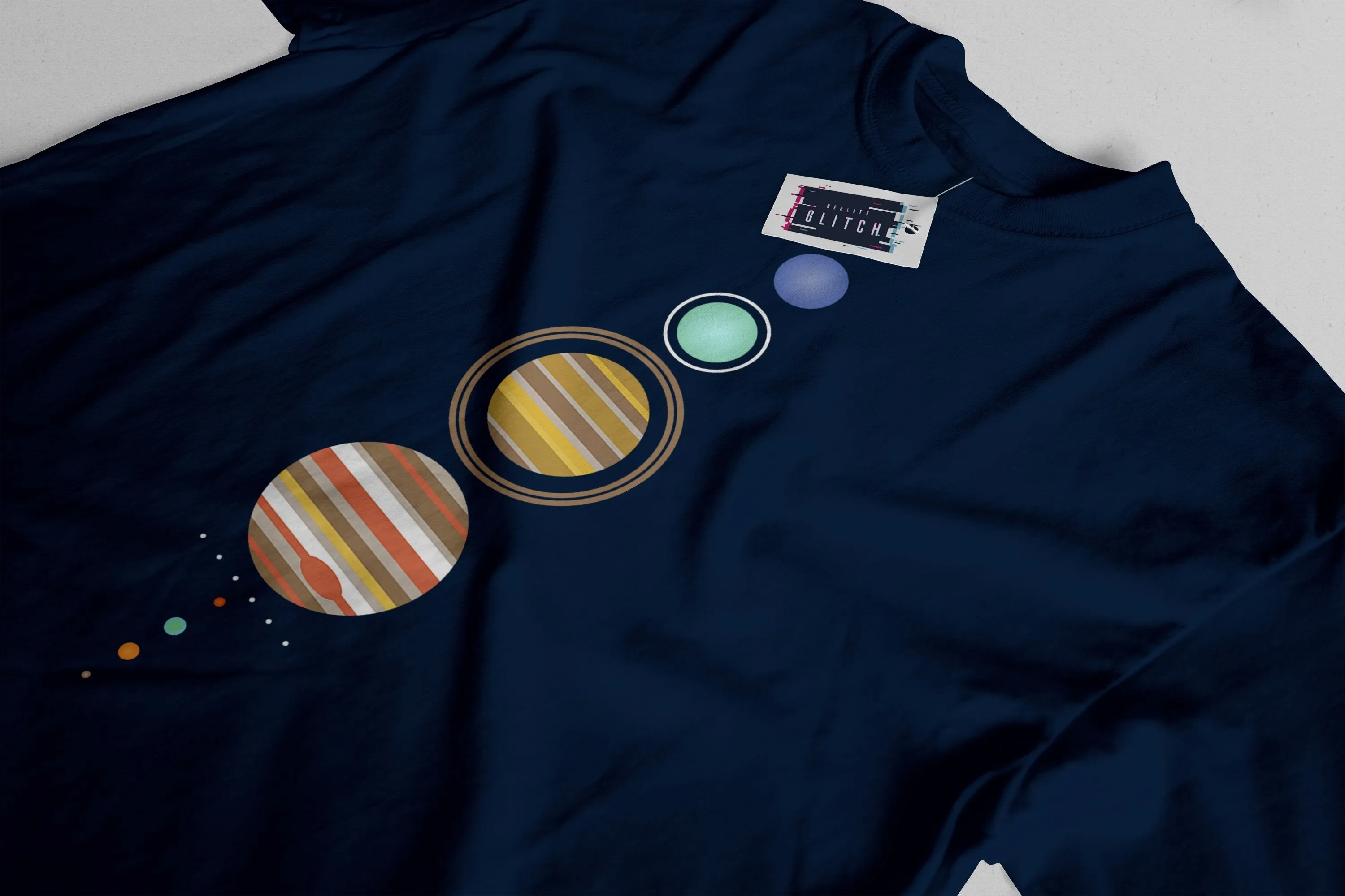 Simple Solar System Mens T-Shirt