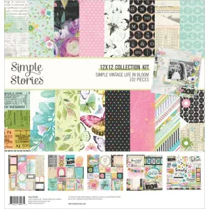 Simple Stories  12x12 Paper [Collection] - Simple Vintage Life In Bloom