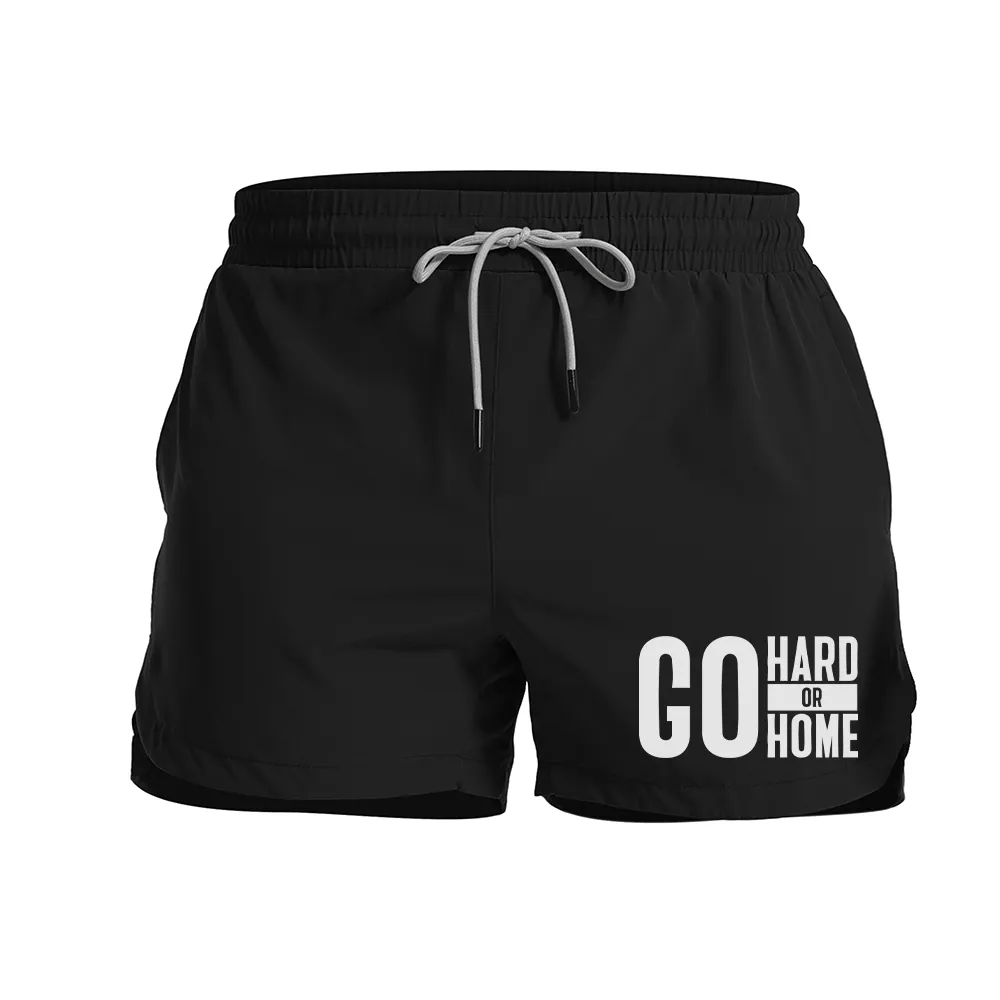 Simple Style Graphic Shorts