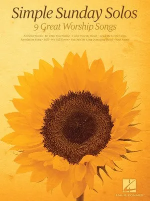 SIMPLE SUNDAY PIANO SOLOS (O/P)