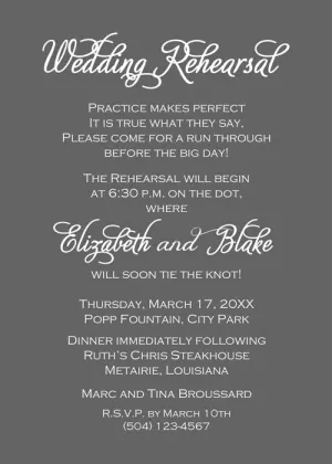 SIMPLE TEXT AND COLOR CUSTOM INVITATION
