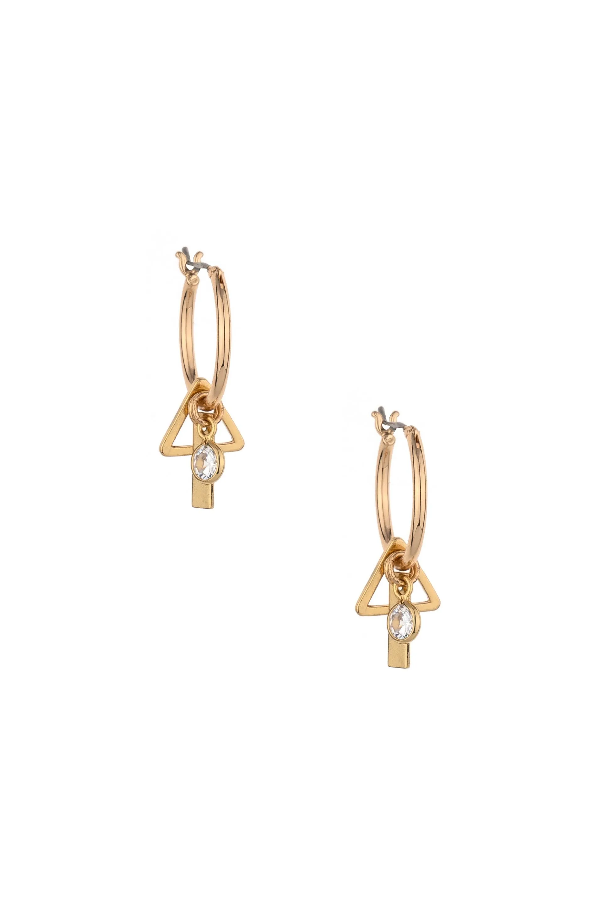 Simple Treasures Small Hoop Earring in Gold
