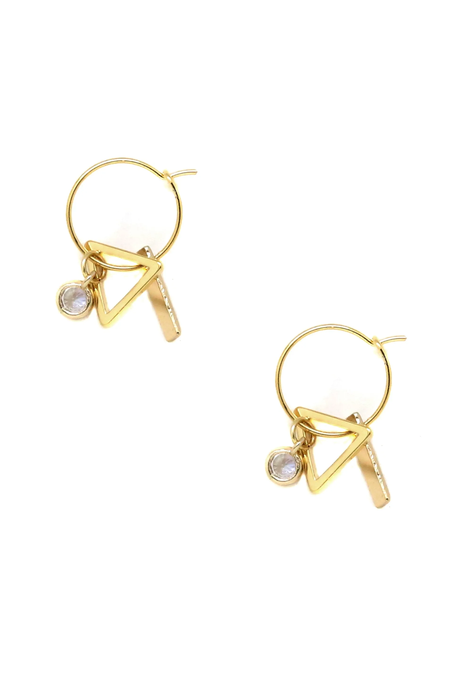 Simple Treasures Small Hoop Earring in Gold