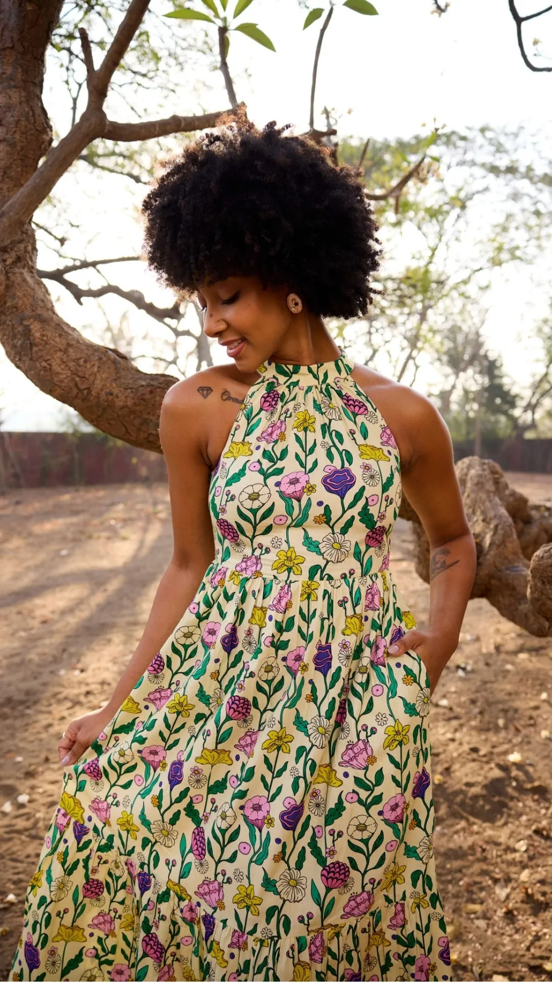 Sintra Dress, Le Jardin