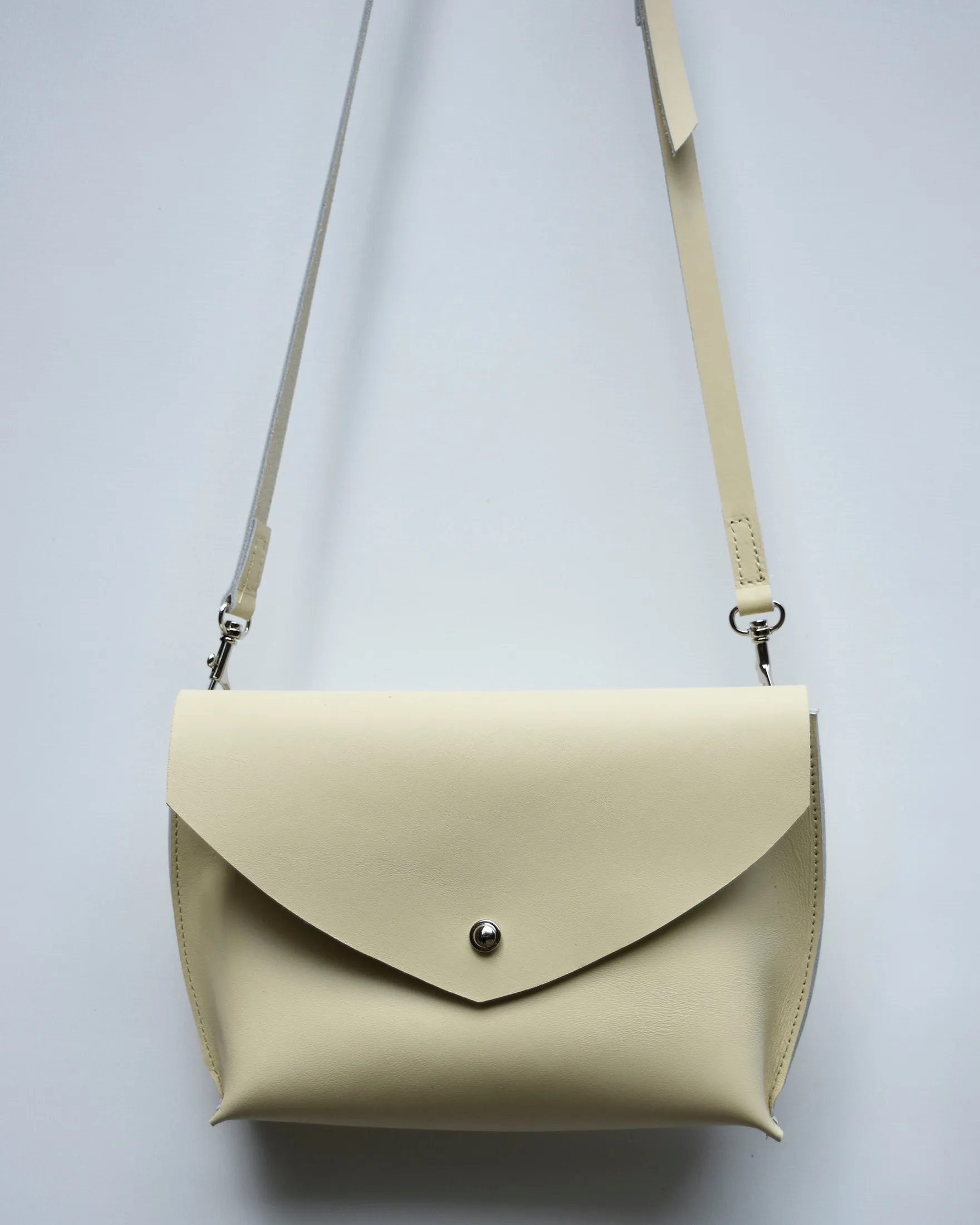 Small Leather Envelope Crossbody Purse
