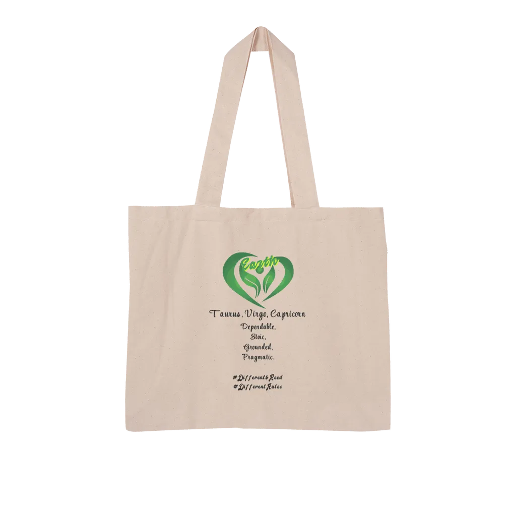 SMF Earth Gang Large Organic Tote