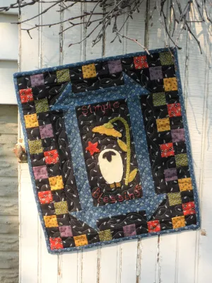 Snugg-let Simple Blessings PDF - Mini Wool Applique Pattern
