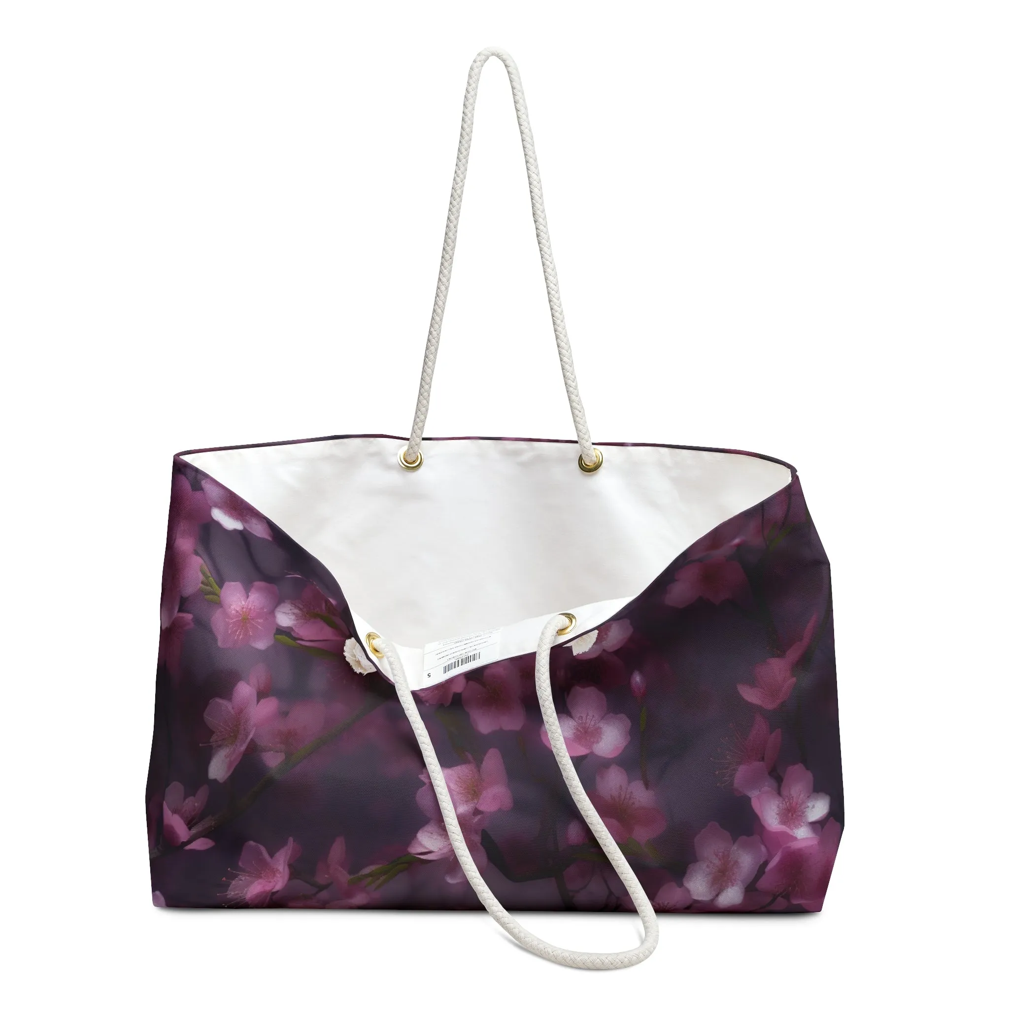 Soft Petal Symphony Weekender Bag - Perfect for Getaways & Spring Celebrations